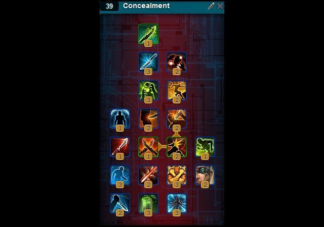 Imperial Agent Operative – drzewo Concealment - ilustracja #1