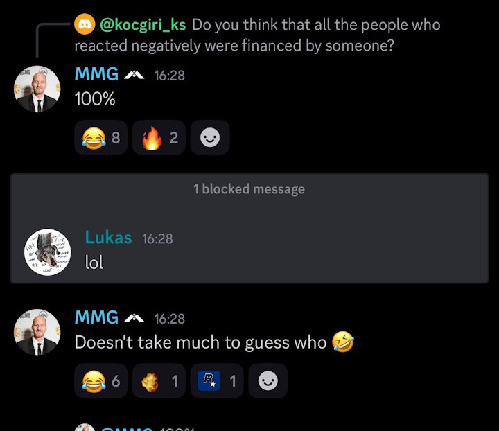 Źródło: Discord - Studia płacą ludziom za hejtowanie nowej gry w stylu GTA. „Nie trzeba wiele, aby zgadnąć, kto”, twierdzi jeden ze współtwórców MindsEye - wiadomość - 2025-05-28