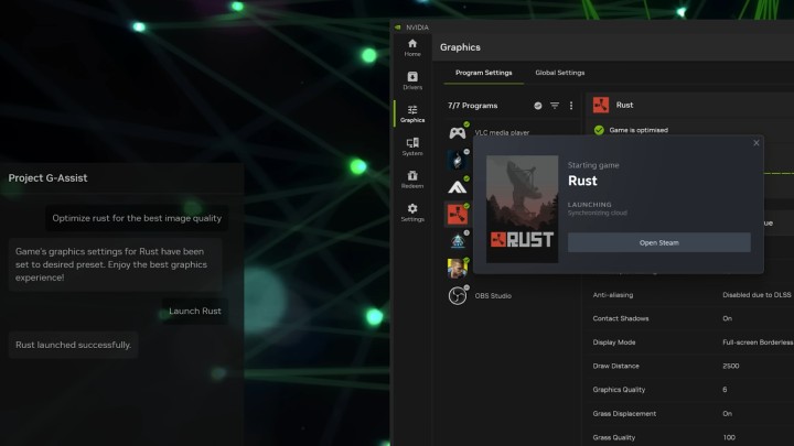 G-Assist może uruchamiać głosowo gry. Źródło: Nvidia - Nowy asystent AI od Nvidii ułatwi graczom życie. Dostosuje ustawienia gier, by wycisnąć maksimum z Waszego sprzętu - wiadomość - 2025-03-26