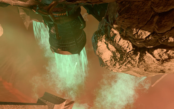 Napęd pod domem Rafaela. Źródło: Reddit/ Larian Studios - Dom Rafaela z Baldur's Gate 3 lata dzięki wielkim silnikom odrzutowym rodem z sci-fi. Twórcy ukryli zabawny detal przed wzrokiem graczy - wiadomość - 2025-06-25