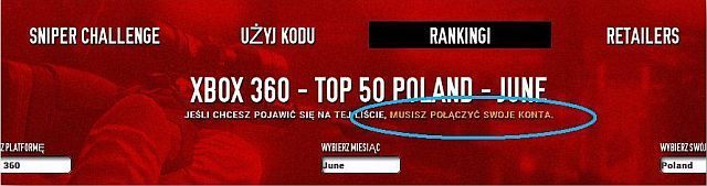 Hitman: Rozgrzeszenie, Sniper Challenge - rankingi polskich graczy - ilustracja #1