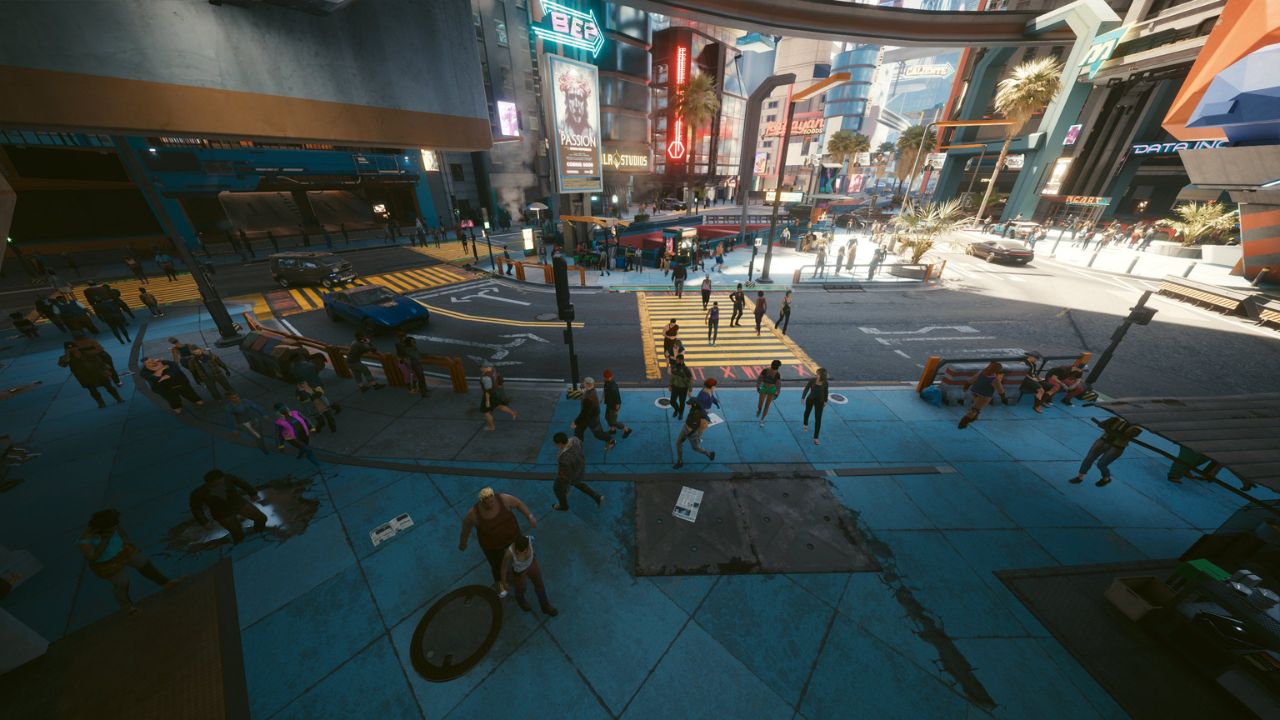 Night City wydaje się puste? Wypełnijcie je tłumami rodem z Blade Runnera - ilustracja #1