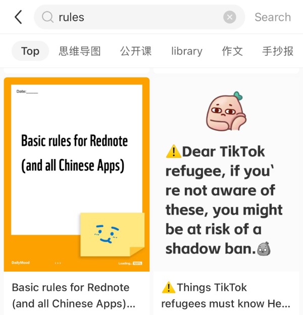 Źródło: Xiaohongshu