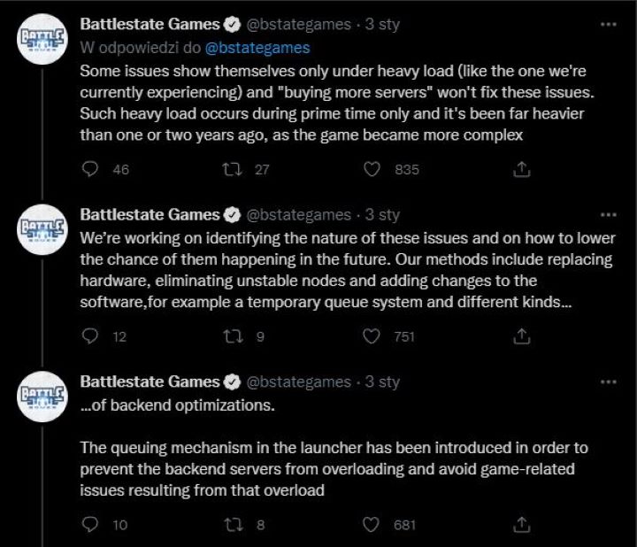 Escape from Tarkov coraz popularniejsze; tysiące graczy w kolejkach - ilustracja #1