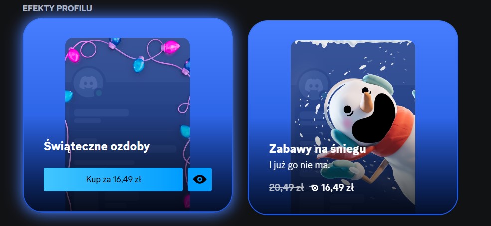 Discord otwiera sklep dla wszystkich użytkowników, w ofercie skórki i efekty do ozdoby profilu - ilustracja #2