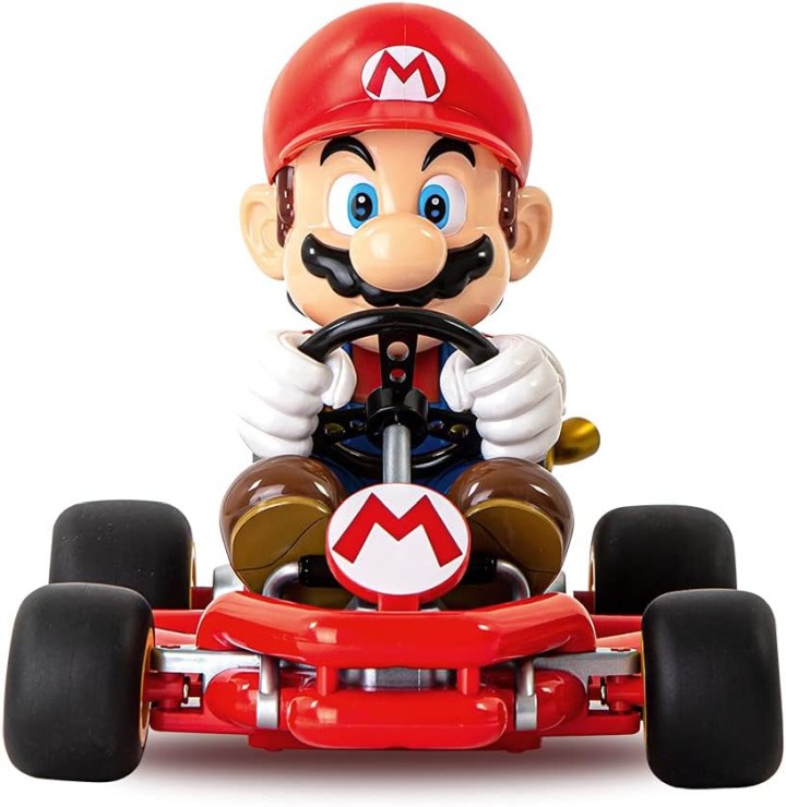 Źródło: Carrera; materiały promocyjne - Twój salon zamieni się w tor wyścigowy dzięki niedrogiemu zestawowi Carrera RC Mario Kart Pipe Kart - wiadomość - 2025-04-24