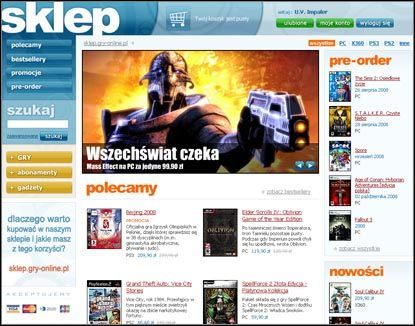 Nowa wersja Sklepu GRY-OnLine - ilustracja #1