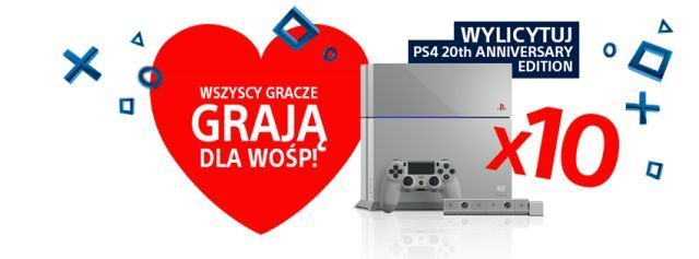 Sony Computer Entertainment Polska wspiera Wielką Orkiestrę Świątecznej Pomocy - ilustracja #1