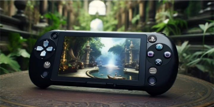 Potencjalny wygląd nadchodzącej konsoli. Źródło: Moore Law is Dead. - Nadchodzi PS Vita 2? Handheld ma być podobny do Steam Decka - wiadomość - 2024-02-01