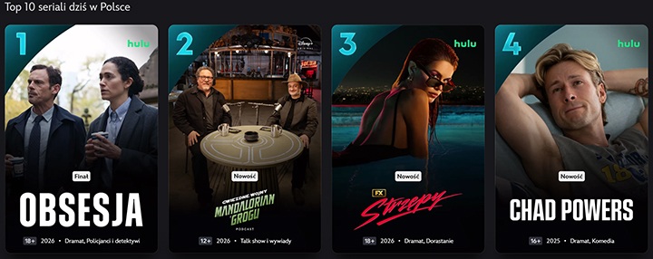 Disney+ - Po powrocie hit Disney+ od razu trafił do top 10: 2. sezon od początku do końca można obejrzeć w jedno popołudnie - wiadomość - 2026-09-04