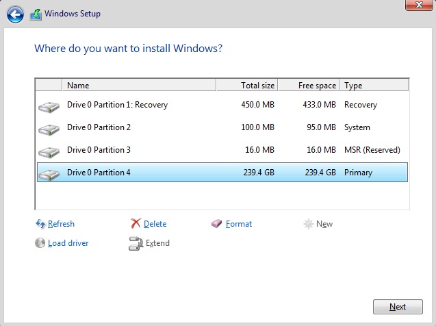 Instalator systemu Windows pozwala na formatowanie partycji. Źródło: Windows 10 Help Forums. - Jak sformatować dysk w Biosie i czy to możliwe? Sprawdzamy - wiadomość - 2025-01-31