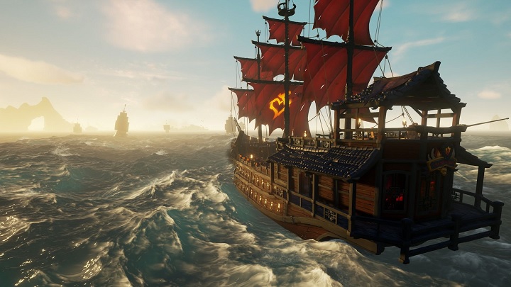 Sea of Thieves to jedna ze współczesnych gier, które mogą pochwalić się doskonale animowaną wodą. Źródło: Rare / Xbox Game Studios. - Woda w tych grach wciąż potrafi zachwycić, choć żadna z nich już nie jest pierwszej młodości - wiadomość - 2024-12-27