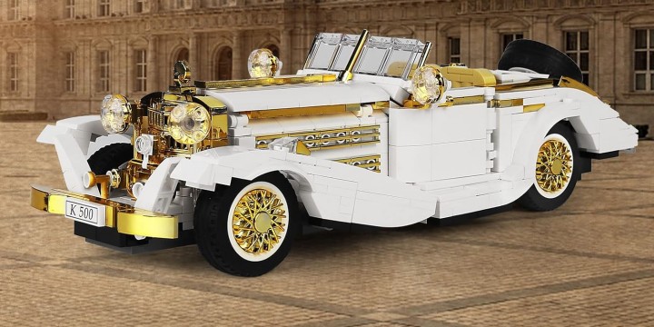 Źródło: Mould King, materiały promocyjne. - Ten piękny i tani zestaw może być gwoździem do trumny LEGO. Klockowa replika klasycznego samochodu zachwyca pod każdym względem - wiadomość - 2024-04-26
