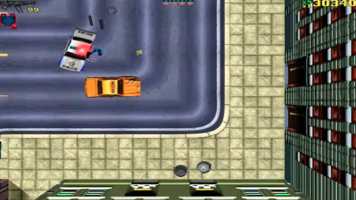 Grand Theft Auto. Źródło: iPhantom3D / YouTube. - Skromne początki giganta branży gier wideo. W pierwszym GTA stal dopiero zaczynała się hartować - wiadomość - 2026-10-23