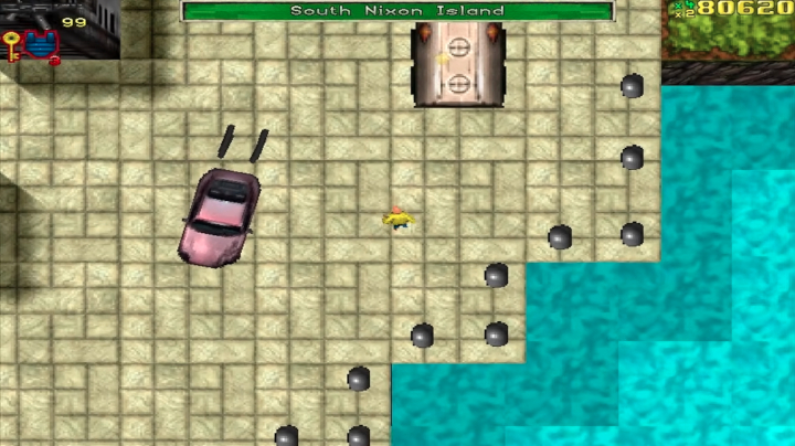 Grand Theft Auto. Źródło: iPhantom3D / YouTube. - Skromne początki giganta branży gier wideo. W pierwszym GTA stal dopiero zaczynała się hartować - wiadomość - 2026-10-23
