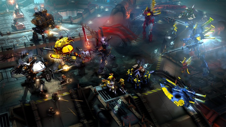 Widowiskowe efekty graficzne miały ułatwić dowodzenie, ale w trakcie większych bitew tworzą średnio czytelny chaos. - Wszystko o Warhammer 40,000: Dawn of War III (koniec wsparcia) - Akt. #11 - wiadomość - 2018-03-29