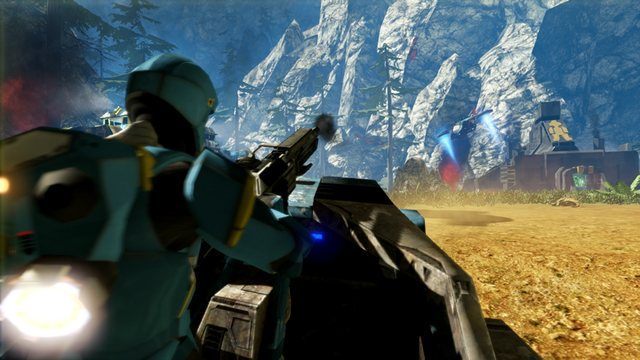 ORION: Dino Beatdown zostanie wydany 20 kwietnia – futurystyczna strzelanka co-op o walce z dinozaurami - ilustracja #1