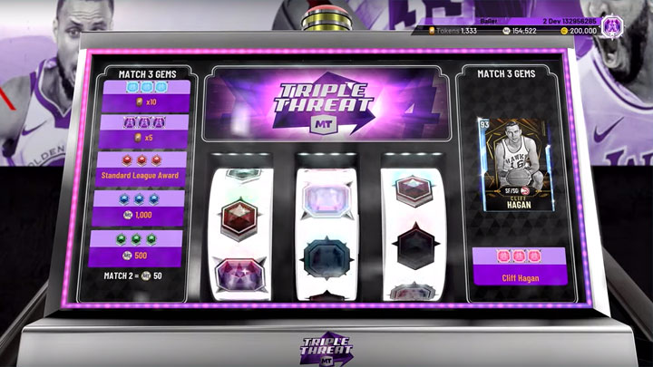 Co robi jednoręki bandyta w grze koszykarskiej? - NBA 2K20 - zwiastun trybu MyTeam to mikropłatnościowy koszmar - wiadomość - 2019-08-30