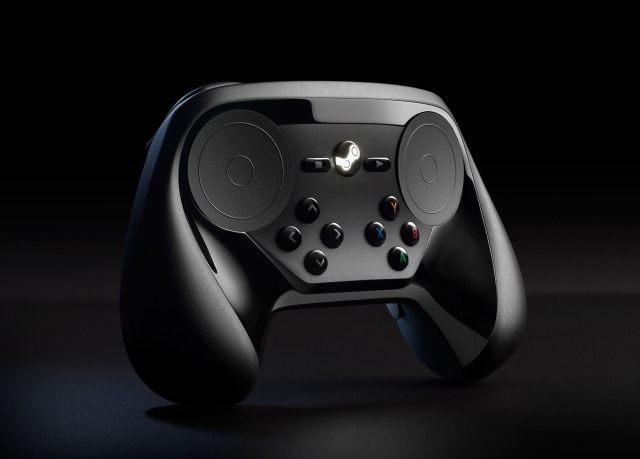 Tak wygląda nowa wersja kontrolera Steam… - Nowy Steam Controller zaprezentowany - wiadomość - 2014-03-15