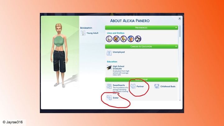 Źródło: Jayrae316 - Sims 4 jak Crusader Kings. Przez błąd twórców simy zaczęły gustować w kazirodztwie - wiadomość - 2024-07-29