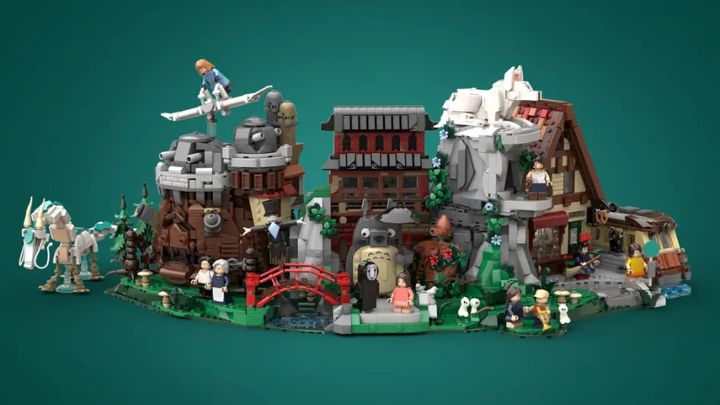  Źródło: janrssx / LEGO Ideas - Dzieła studia Ghibli mogą otrzymać własny zestaw LEGO. Specjalny projekt szybko zdobywa wsparcie fanów - wiadomość - 2025-04-01