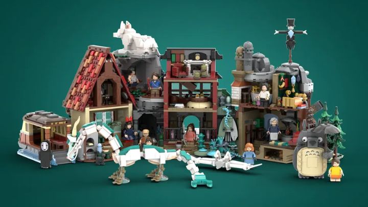 Źródło: janrssx / LEGO Ideas - Dzieła studia Ghibli mogą otrzymać własny zestaw LEGO. Specjalny projekt szybko zdobywa wsparcie fanów - wiadomość - 2025-04-01