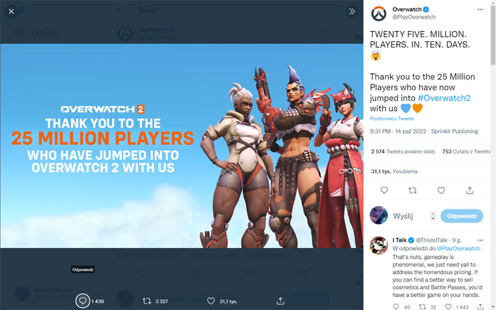 Overwatch 2 przyciągnął armię graczy - ilustracja #1