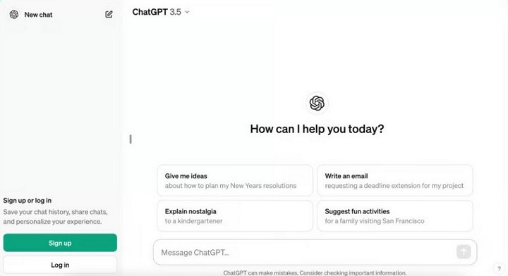 ChatGPT stopniowo staje się dostępny również dla niezalogowanych użytkowników. Źródło: OpenAI. - ChatGPT bez logowania - wiadomość - 2024-04-02