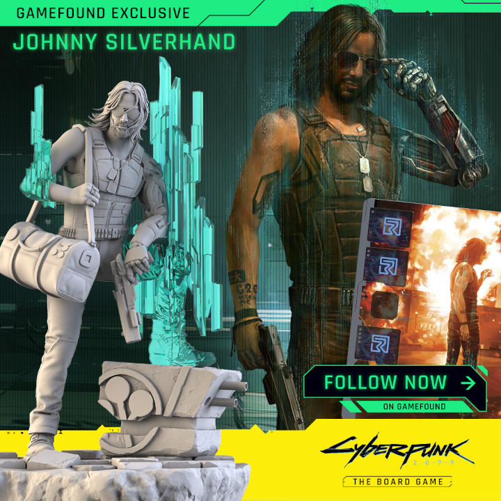 Cyberpunk 2077 The Board Game - W nowej planszówce z Cyberpunka 2077 Johnny Silverhand wejdzie wam do głowy. Wkrótce startuje zbiórka - wiadomość - 2024-07-30