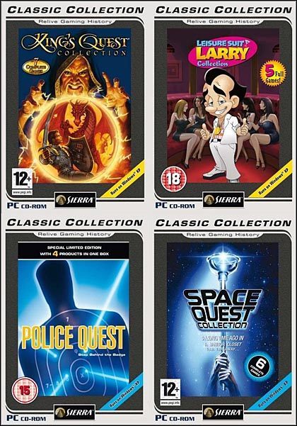 Klasyczne przygodówki Sierry trafiły do brytyjskich sklepów - ilustracja #1