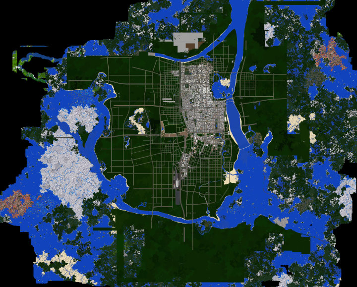 To miasto w Minecrafcie buduje już ponad 3 lata. Jest tak ogromne, że skończył ledwie fragment - ilustracja #2