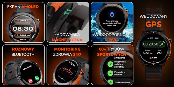 Źródło: Kiano. - Rekordowa promocja na polski smartwatch, który „nie ustępuje produktom za 2 tys. zł”! Kiano Watch z AMOLED-em i GPS-em kosztuje teraz tylko 99 zł - wiadomość - 2026-09-09