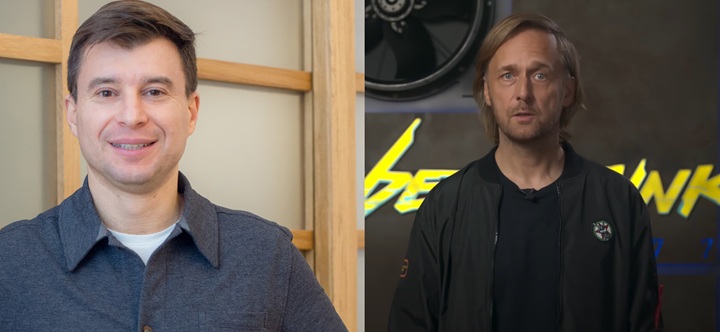 Michał Kiciński i Marcin Iwiński Źródła: Marek Wiśniewski / PulsBiznesu / LinkedIn.