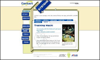 Ruszyła strona 'Contact' - wyczekiwanej gry na NDS - ilustracja #3