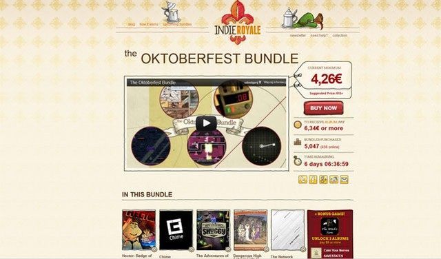 Ruszyło nowe Indie Royale (m.in. Hector: Badge of Carnage, The Adventures of Shuggy, Chime i Dangerous High School Girls In Trouble!)) - ilustracja #1