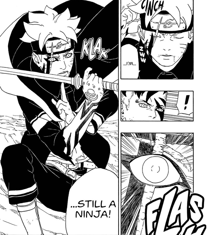 Boruto: Naruto Next Generations; Ukyo Kodachi, Masashi Kishimoto i Mikio Ikemoto; Shueisha, 2016 - Choć wątek Karmy Boruto wkracza w ciekawe rejony w Two Blue Vortex, to olbrzymi spoiler z serii już nam zdradził, jak on się skończy - wiadomość - 2024-10-30