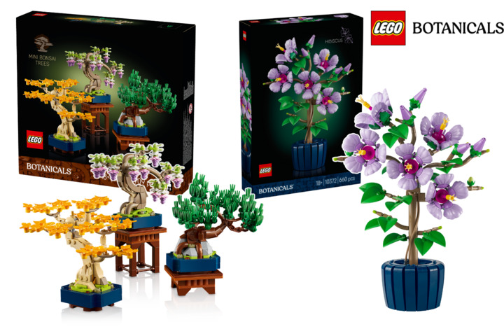 LEGO - Nowe zestawy roślinne LEGO ujawnione. Oprócz hibiskusa tym razem do sklepów trafi cały zestaw drzewek bonsai - wiadomość - 2025-07-02