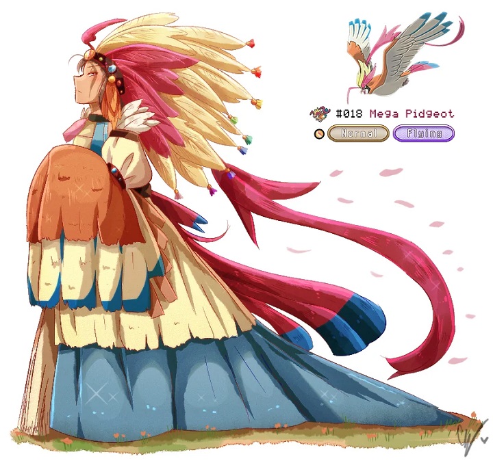 Tak wyglądałoby 151 Pokemonów pierwszej generacji w ludzkiej postaci, rysunki są genialne - ilustracja #1