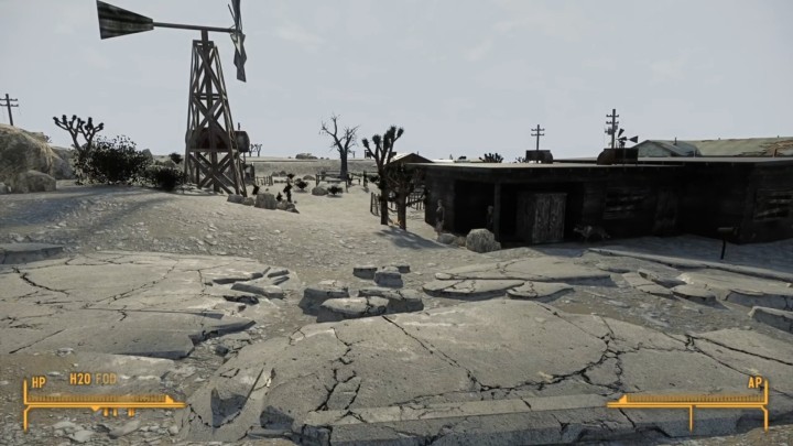 Czy pustkowie po dodaniu ray tracingu będzie wyglądać lepiej? Źródło: skurtyyskirts, ModDB - Fallout: New Vegas wykorzysta potęgę RTX-a, by całkowicie odświeżyć wygląd Mojave. Do takiej grafiki trzeba się przyzwyczaić - wiadomość - 2025-07-30