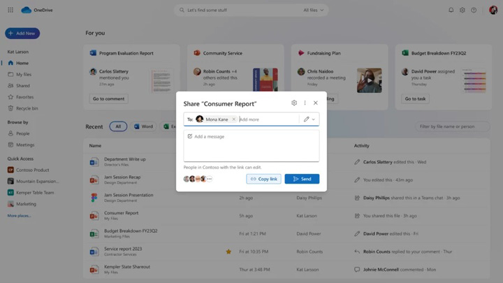 Nowa era OneDrive: Microsoft chwali się funkcjami opartymi o AI - ilustracja #2