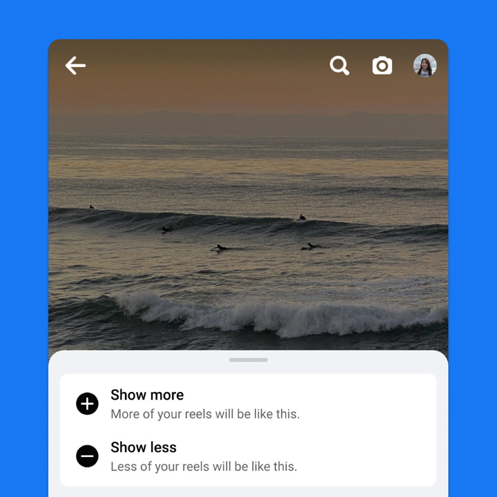 Facebook Reels otrzymał nowe opcje personalizacji - ilustracja #1