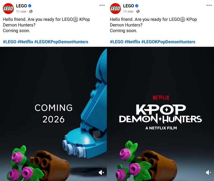 Źródło: Rap2rerise / Reddit - Największy hit Netflixa 2025 roku dostanie zestawy LEGO. Fani K-Pop Demon Hunters mogą szykować portfele - wiadomość - 2026-02-05