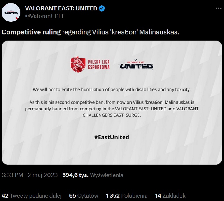 22-latek zrujnował swoją karierę w 27 sekund na Twitchu - Riot banuje go dożywotnio - ilustracja #1