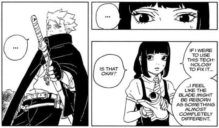 Boruto: Two Blue Vortex, Masashi Kishimoto i Mikio Ikemoto, Shueisha, 2023 - Boruto wreszcie przypomniało sobie o najbardziej unikalnym elemencie mangi, który został porzucony - wiadomość - 2025-10-22