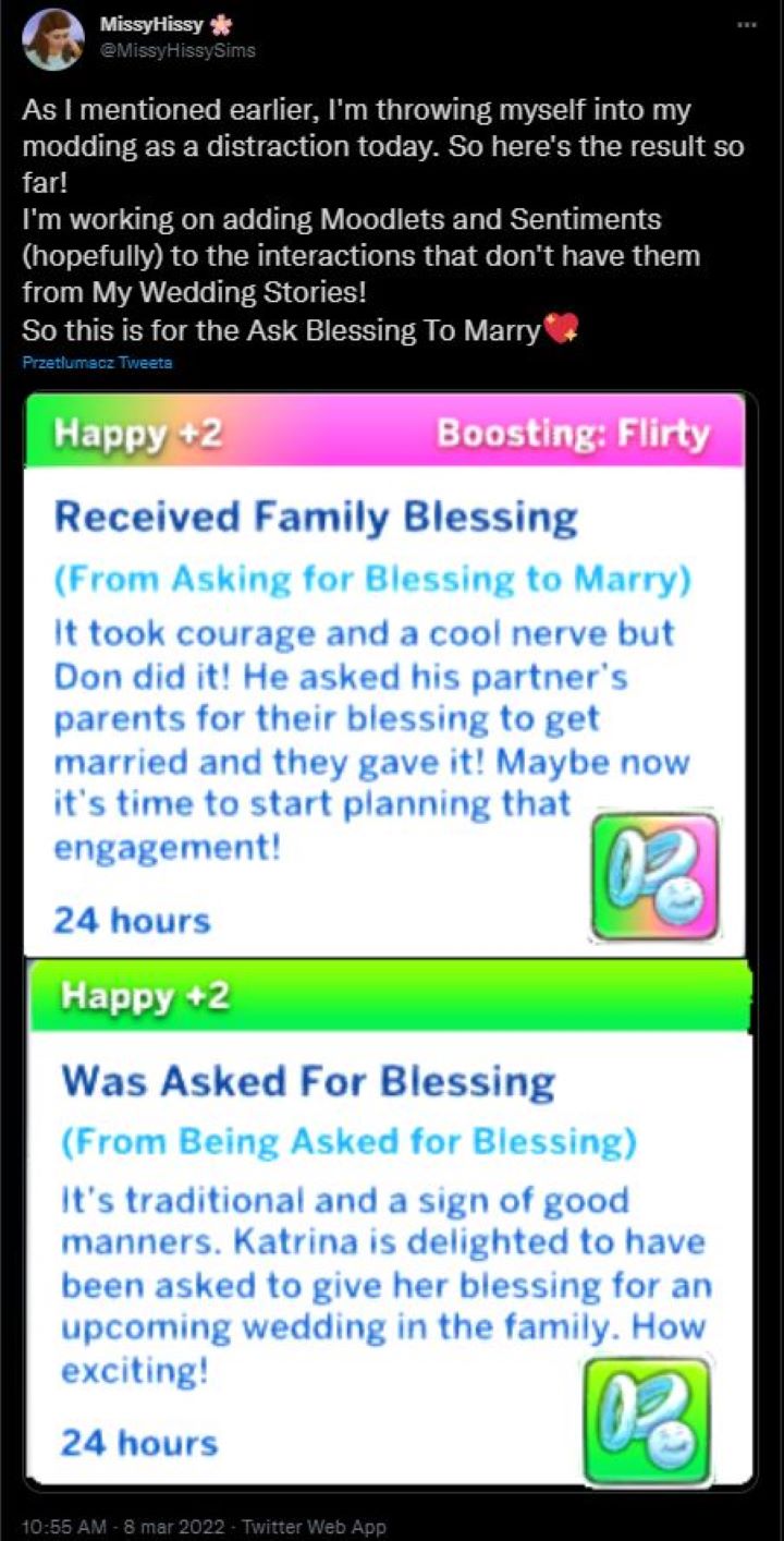 The Sims 4: Ślubne historie okrojone przed premierą; moderka odkryła wyciętą zawartość - ilustracja #1