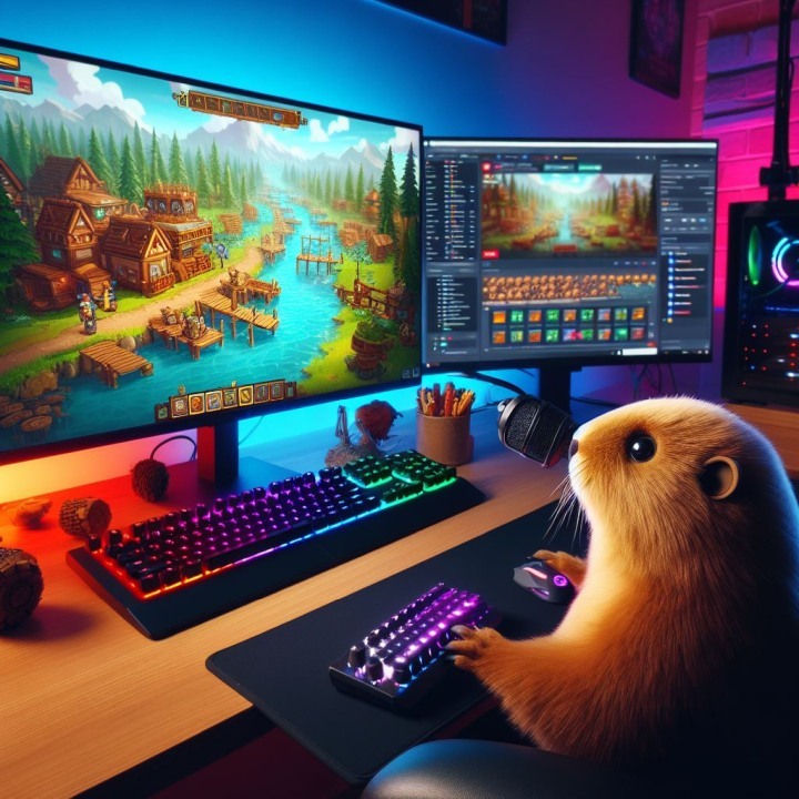 To miałem być ja grający w Timberborn. Wyszło jednak lepiej – dostałem bobra-streamera. - Korzystałem z Copilota i poza jedną funkcją kompletnie nie rozumiem tej sztucznej inteligencji - wiadomość - 2024-02-08