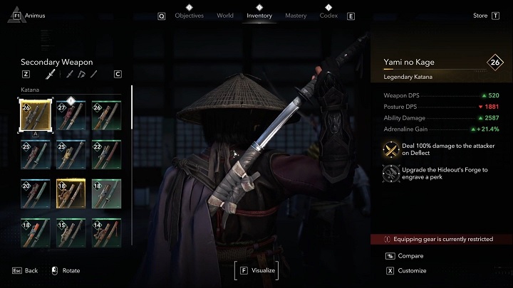 Źródło: Ubisoft - Najlepsza broń w Assassin's Creed: Shadows tak naprawdę nie istnieje. Wszystko przez jedną mechanikę - wiadomość - 2025-04-03