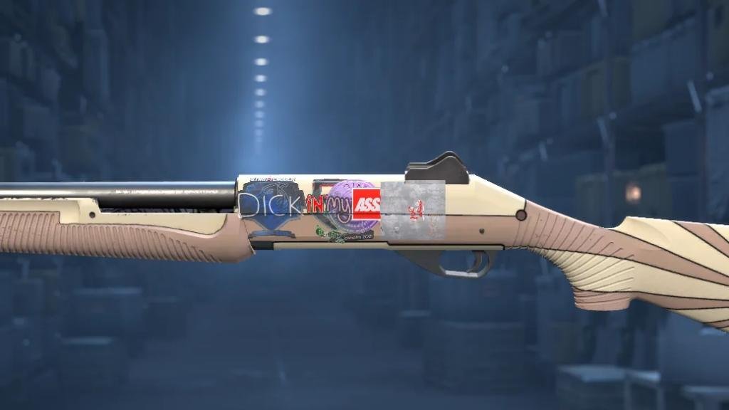 Źródło: Valve - Twórcy CS2 pozwolili graczom bawić się naklejkami, więc ci od razu wzięli się do oklejania broni wulgaryzmami i rasistowskimi symbolami - wiadomość - 2024-02-08