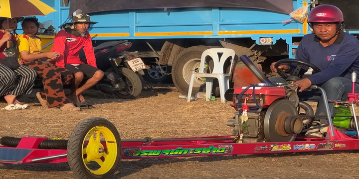 Tajskie wyścigi farmerów, to niezwykły spektakl - ilustracja #2