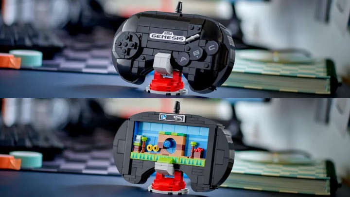 Źródło: LEGO; materiały promocyjne - LEGO oficjalnie szykuje model Segi Genesis, ale niestety otrzymamy tylko jeden z elementów konsoli - wiadomość - 2025-09-04